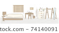 Interior 02_Bedroom_Stay Home 74140091