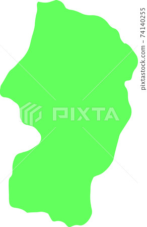 Yamagata / Yamagata Prefecture Map / Continent Yamagata / Yamagata Prefecture Map / Continent 74140255