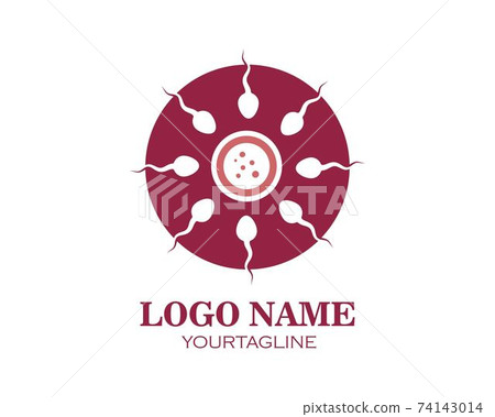 sperm icon logo vector illustration design 74143014