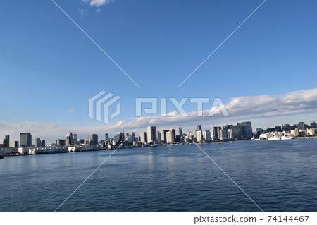 芝浦碼頭日之出碼頭城市景觀 芝浦碼頭日之出碼頭城市景觀 74144467