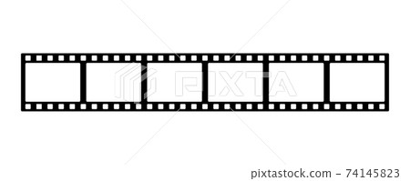 Film strip line icon simple design 74145823