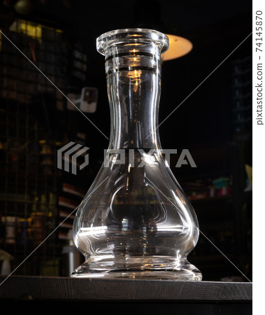 part of the hookah, modern design, on a background. part of the hookah, modern design, on a background. 74145870