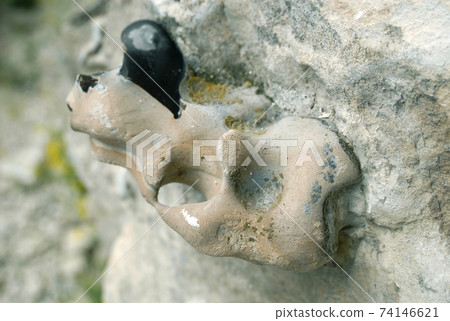 Silicon outcrops in rock, Belokuzminovka 74146621