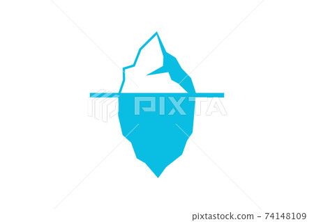 Iceberg icon symbol simple design Iceberg icon symbol simple design 74148109