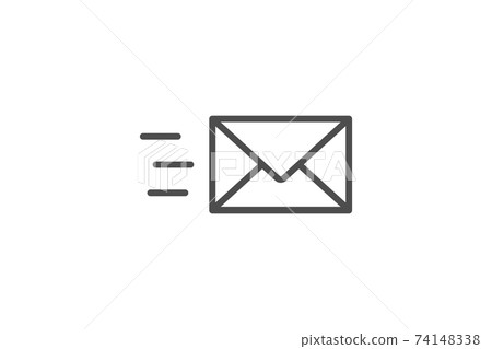 Envelope mail icon simple design Envelope mail icon simple design 74148338