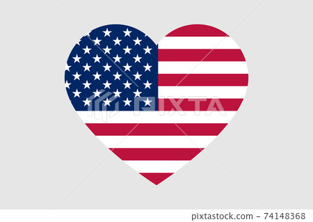 United States heart flag icon United States heart flag icon 74148368