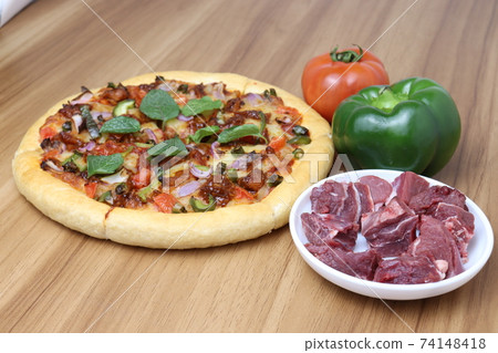 tasty pizza with spice for pizza day tasty pizza with spice for pizza day 74148418