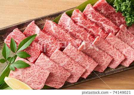 國產和牛牛肋骨,用於瘦肉和大理石花紋的烤肉 國產和牛牛肋骨,用於瘦肉和大理石花紋的烤肉 74149021