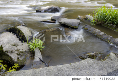 river Sazava near Smrcna, Czech Republic 74149088