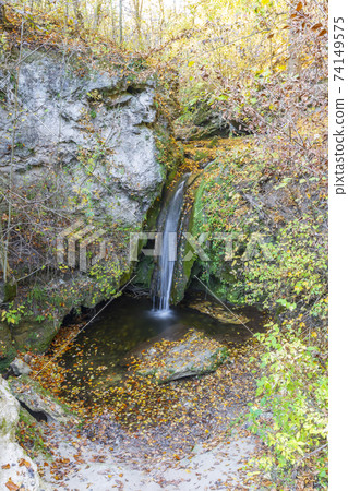 Hajsky waterfall, Slovak Paradise, Slovakia 74149575