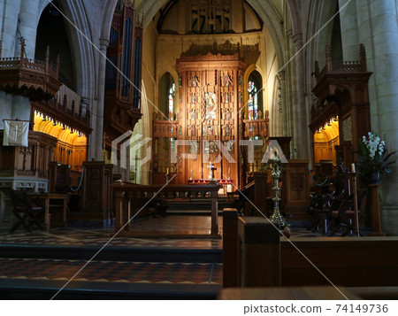 Inside the church of St. Peter's Cathedral Inside the church of St. Peter's Cathedral 74149736