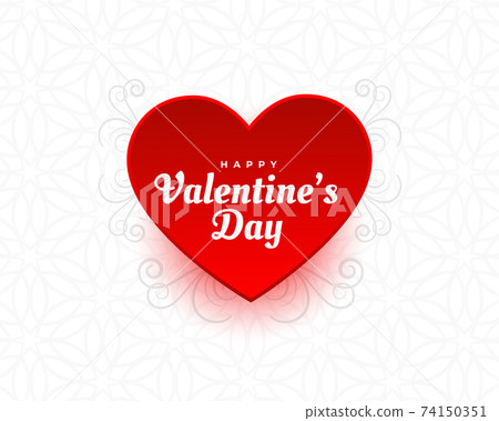 valentines day heart background with decoration valentines day heart background with decoration 74150351