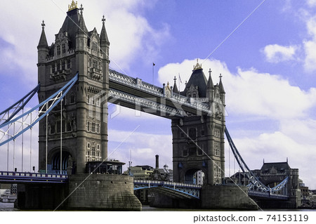 Tower Bridge in London, United Kingdom 74153119