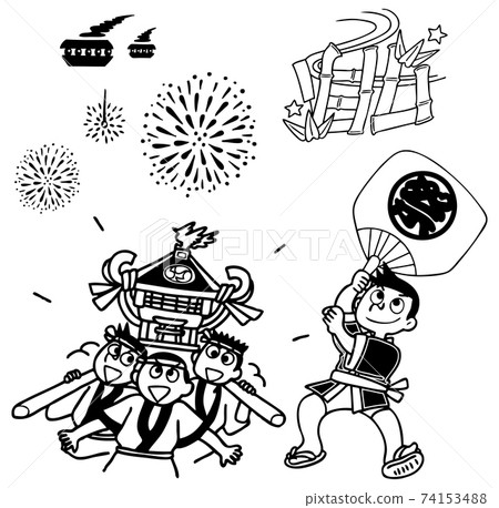 夏季插畫06 74153488