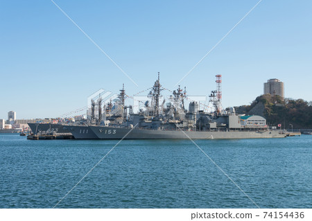 Maritime Self-Defense Force Yokosuka base full ship decoration Maritime Self-Defense Force Yokosuka base full ship decoration 74154436