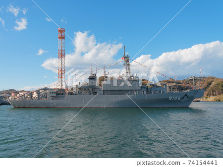 以海上自衛隊海上觀察船命名的全船裝飾 74154441