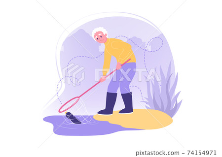 Environmental care, volunteering, ecology concept 74154971