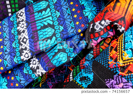 Mayan fabric souvenirs - Antigua 74156657