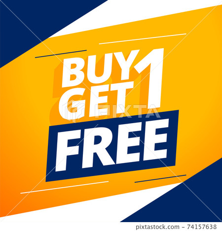 modern buy one get one free bogo sale background modern buy one get one free bogo sale background 74157638