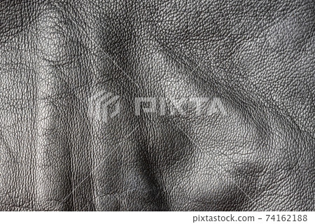 Gray grunge leather background. Elegant texture 74162188