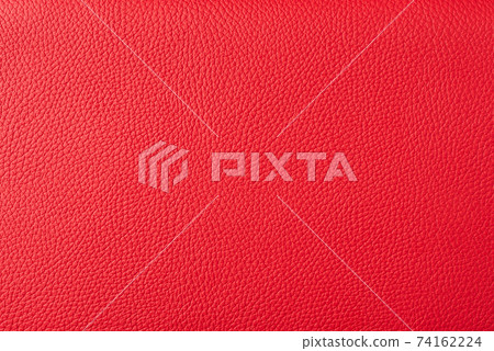 Red leather background. Elegant texture 74162224