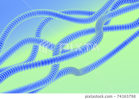 Colorful background with corrugated pipes Colorful background with corrugated pipes 74163798