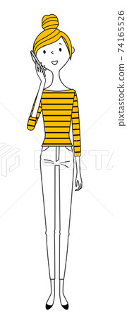 Young lady Mama smaho 74165526