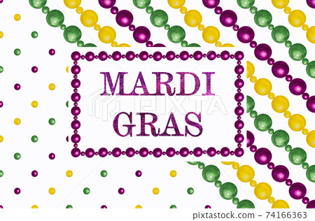 Beautiful watercolor drawing of bright beads. Closeup Beautiful watercolor drawing of bright beads. Closeup 74166363