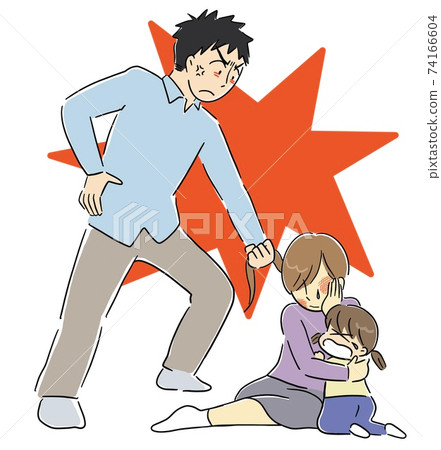 婦女在保護子女的同時遭受家庭暴力 婦女在保護子女的同時遭受家庭暴力 74166604