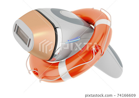 Repair and Service of laser hair removal, 3D rendering 74166609