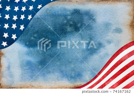 Beautiful pattern with the colors of the American Flag Beautiful pattern with the colors of the American Flag 74167162