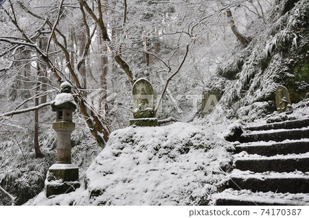 Winter Snowfall 74170387