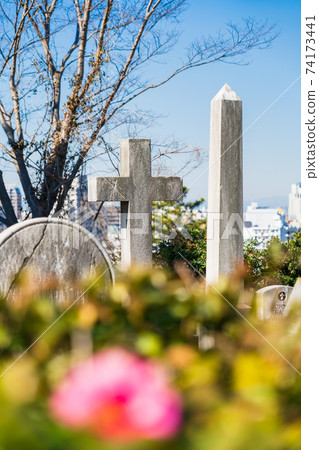 Yokohama Yamate Foreign General Cemetery Vertical Composition Yokohama Yamate Foreign General Cemetery Vertical Composition 74173441
