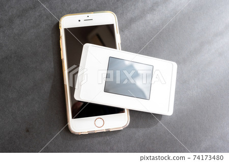 Telework / Internet environment and smartphone status 74173480