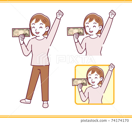 粉紅色衣服的女孩 粉紅色衣服的女孩 74174170