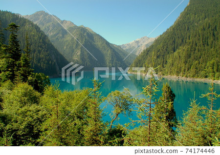 World Natural Heritage China Sichuan Province Jiuzhaigou Changhai World Natural Heritage China Sichuan Province Jiuzhaigou Changhai 74174446