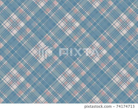 Handwritten style thick rhombus check background 3 pastel 74174713