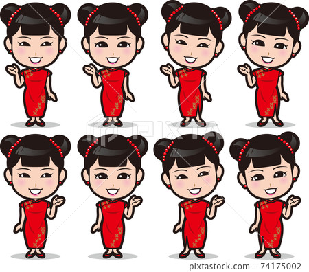 Minimini Chinatown signboard girl 2 Minimini Chinatown signboard girl 2 74175002