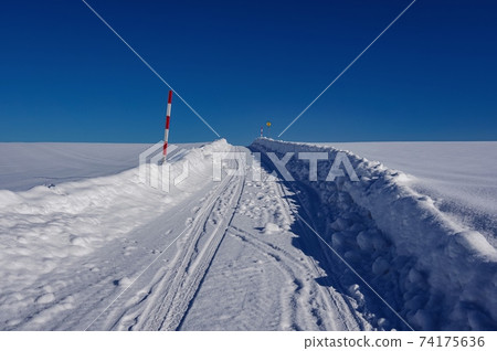 雪美瑛山道（北海道美瑛町） 74175636