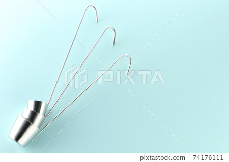 Canro ladle scooping plum wine and syrup 74176111