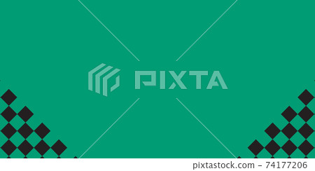 方格綠色 74177206