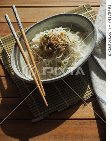 Asian food fried rice noodles Asian food fried rice noodles 74179491