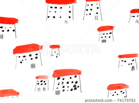 Teburo-ya, Watercolor Castle City Teburo-ya, Watercolor Castle City 74179782