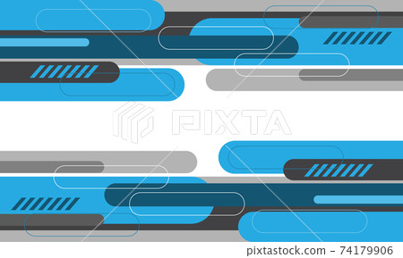 Abstract blue grey geometric cyber futuristic style on white design modern technology background vector illustration. Abstract blue grey geometric cyber futuristic style on white design modern technology background vector illustration. 74179906