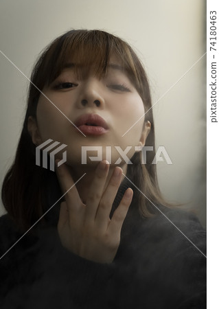 蒸汽和女人的畫像 74180463