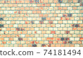 磚牆背景 74181494
