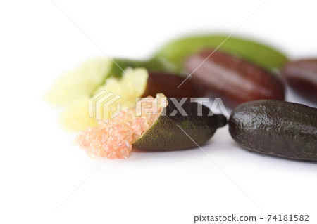Overflowing finger lime Overflowing finger lime 74181582
