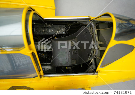 Yellow plane 74181971