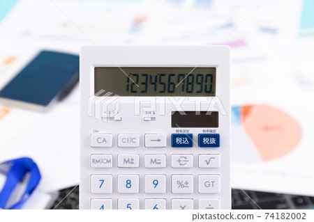 Computer with numbers Computer with numbers 74182002