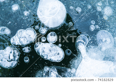 Ice crystals, freezing Akagi Onuma Ice crystals, freezing Akagi Onuma 74182829